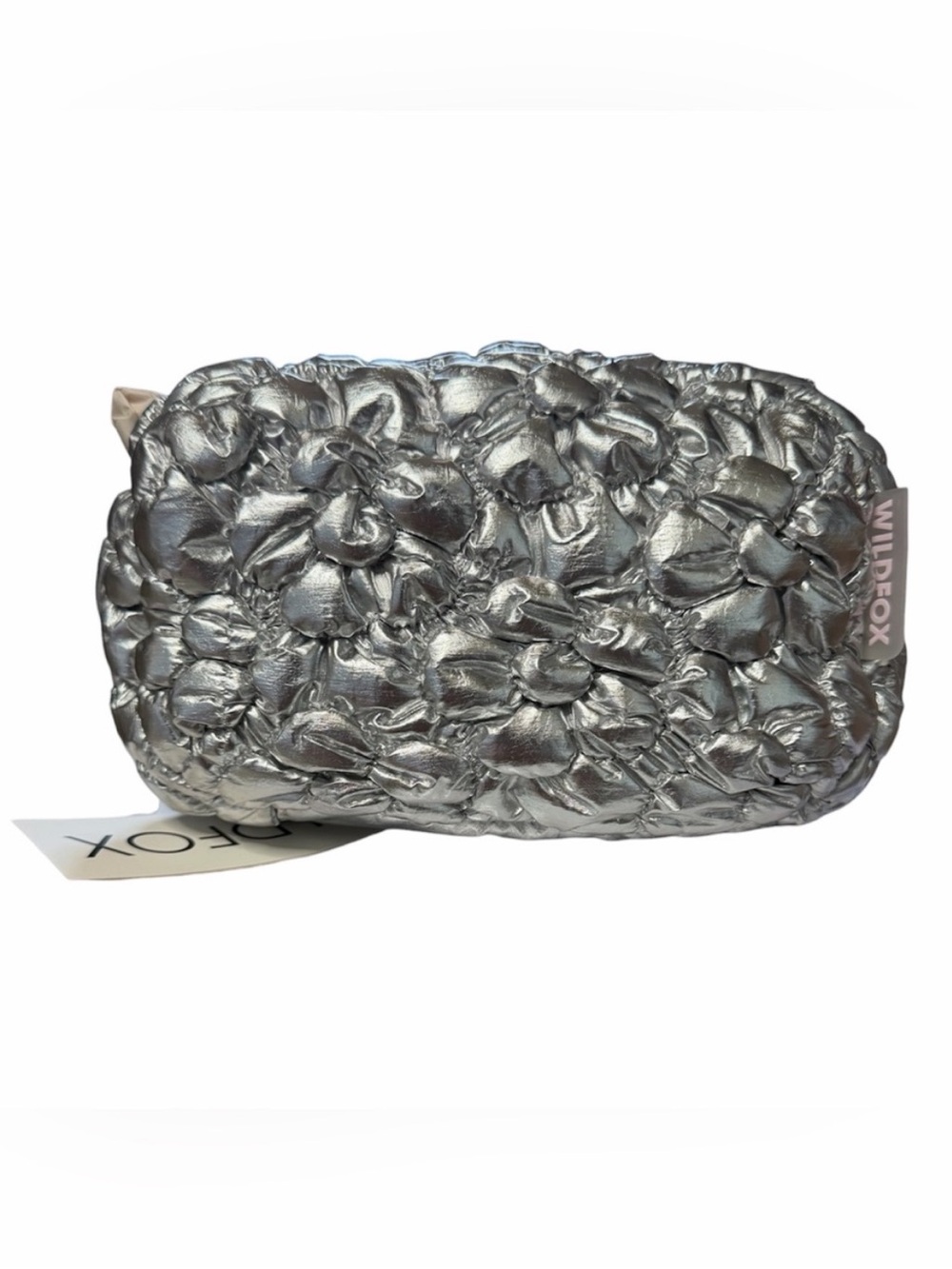 Wildfox Metallic Silver Textured Puffer
Floral Crossbody/Bum Bag